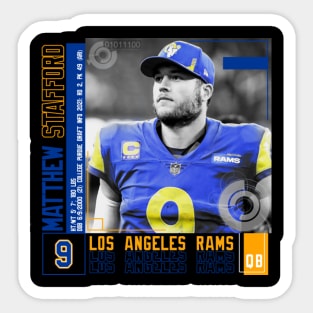 Matthew Stafford Paper Poster Sticker